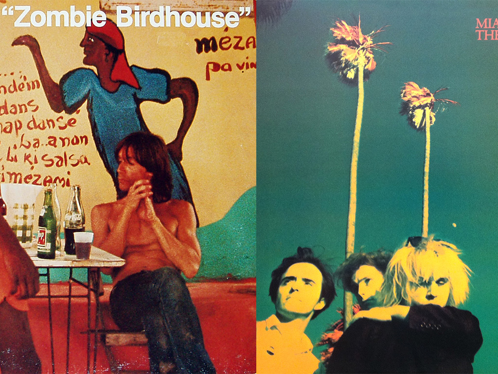 Plattencover: 'Zombie Birdhouse' und 'Miami'