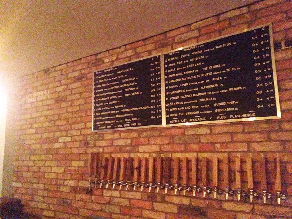 Die vorläufig beste Craft Beer Bar Berlins The Muted Horn • Froschbutter